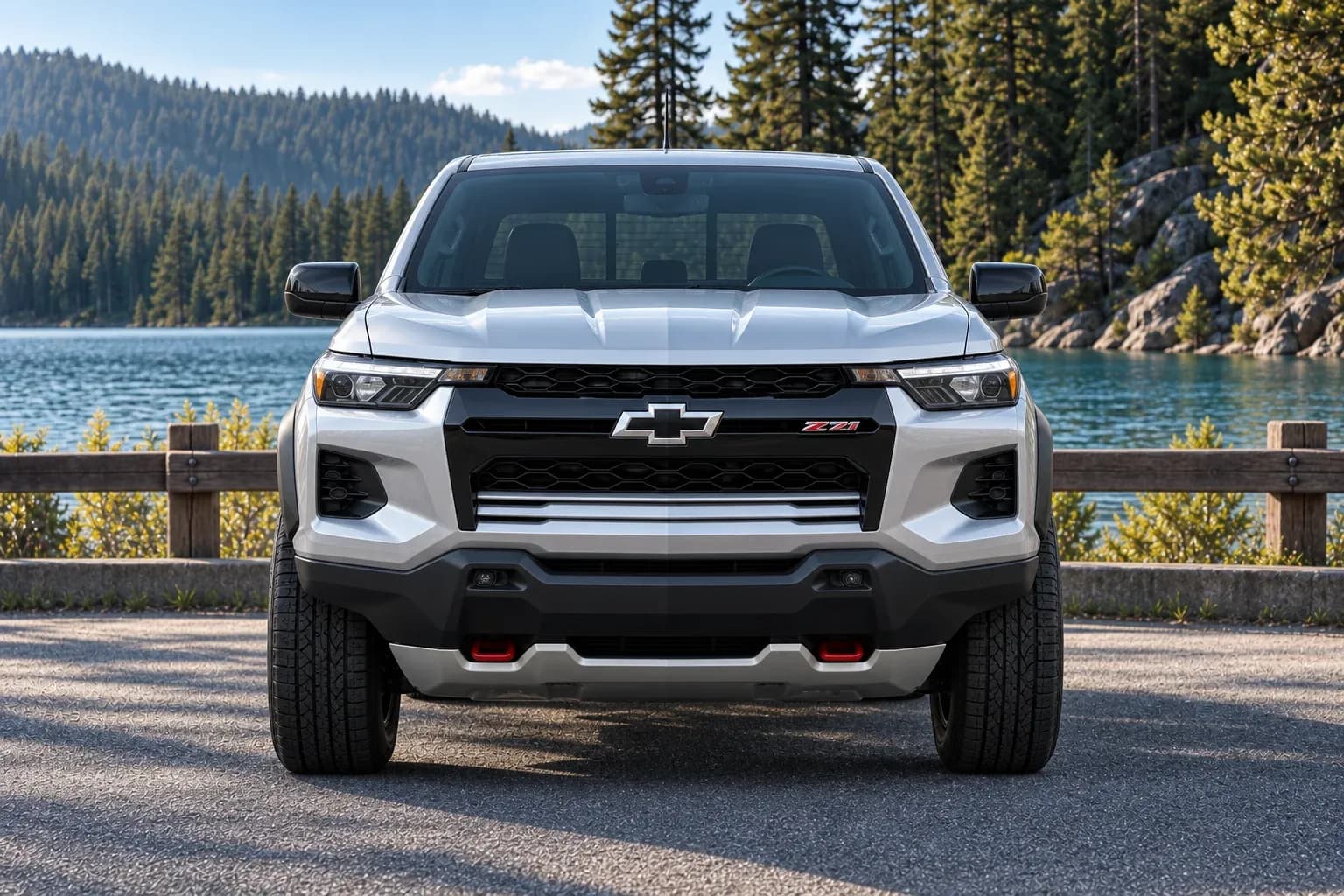 2023 Chevrolet Colorado with EW-P-MP-006 wheel, front 0 view