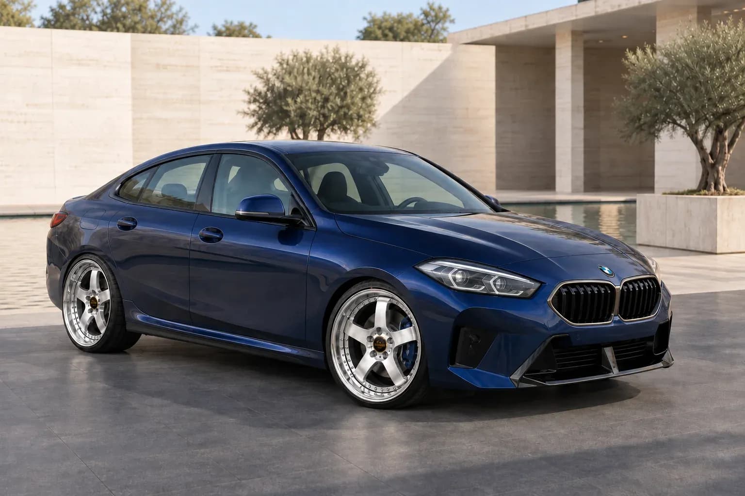 2020 BMW 2 Series with EW-P-MP-010 wheel, front right 45 view