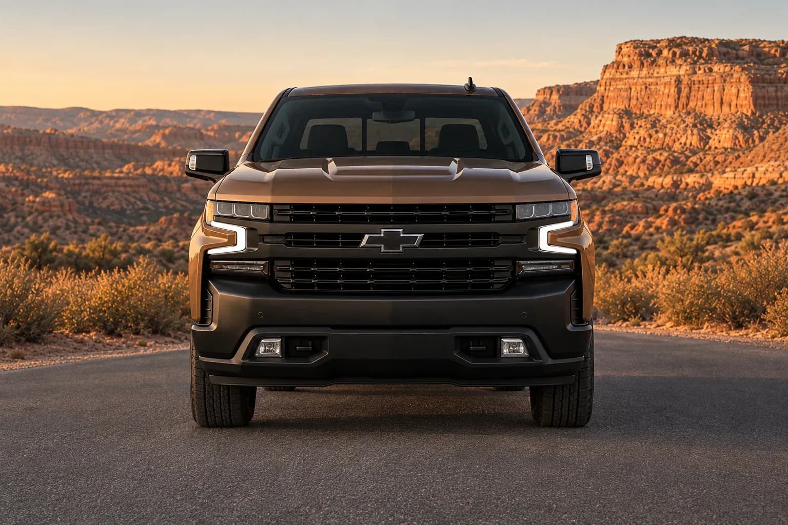2021 Chevrolet Cheyenne with EW-P-MP-018 wheel, front 0 view