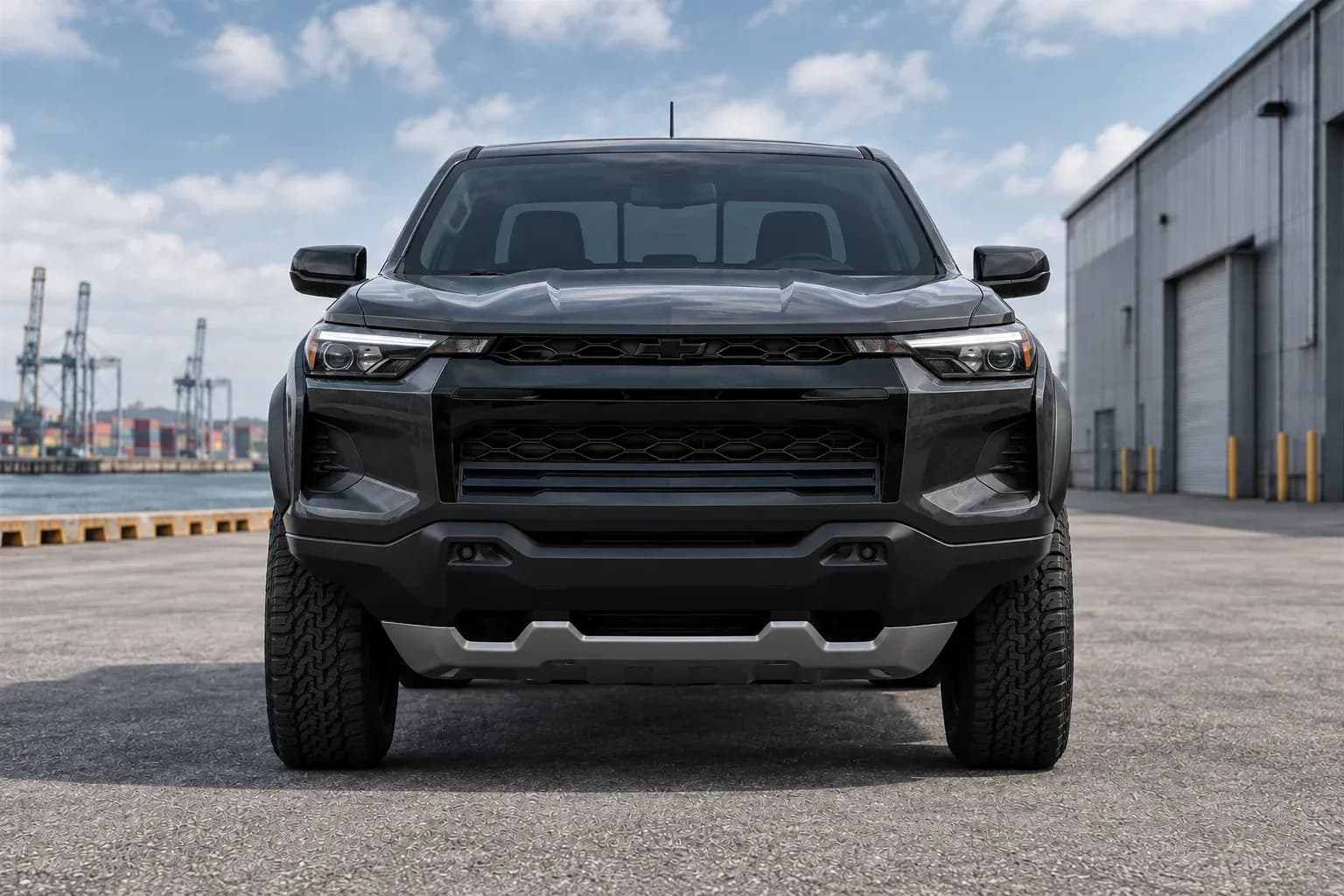 2023 Chevrolet Colorado with EW-P-MP-018 wheel, front 0 view