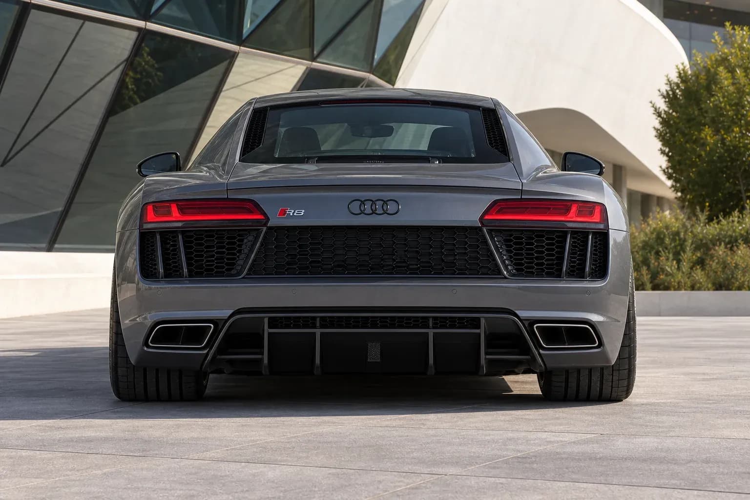 2017 Audi R8 with EW-P-MP-021 wheel, rear 0 view