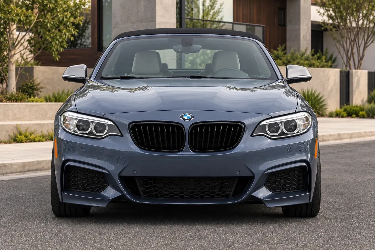2015 BMW 2 Series with EW-P-MP-021 wheel, front 0 view