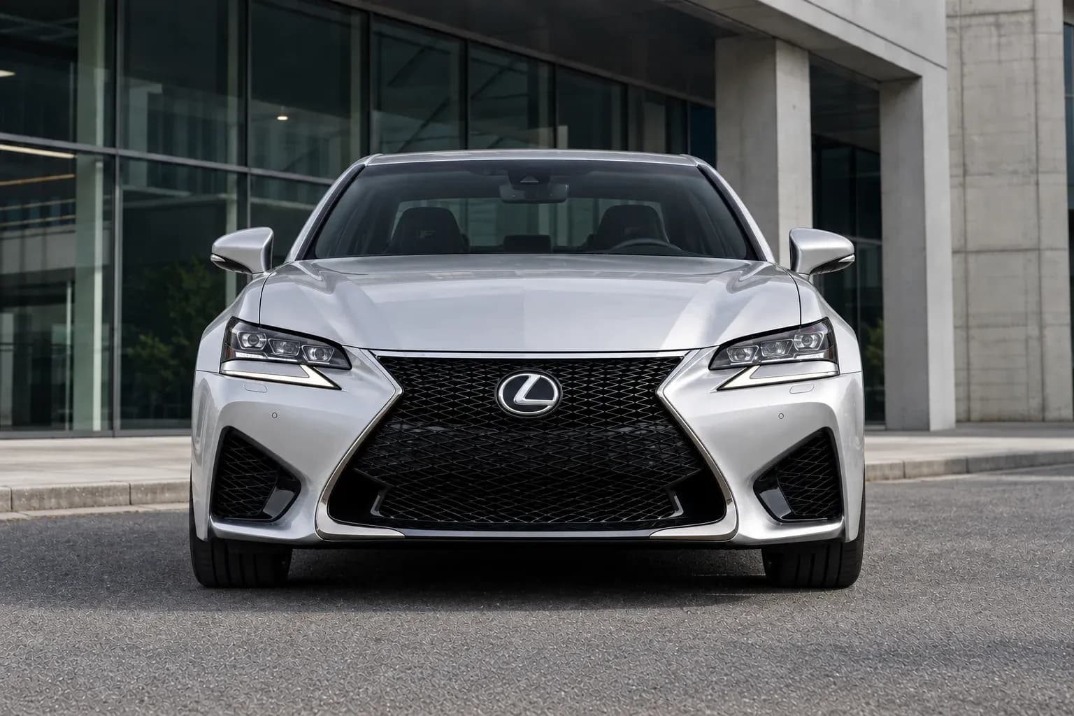 2020 Lexus GS F with EW-P-MP-023 wheel, front 0 view