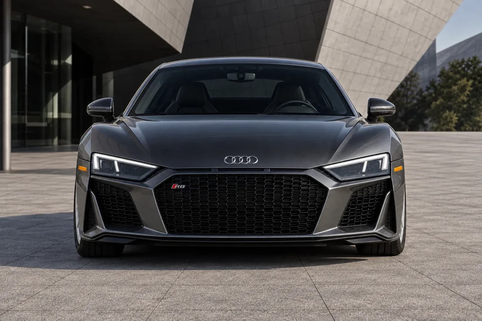 2017 Audi R8 with EW-P-MP-025 wheel, front 0 view