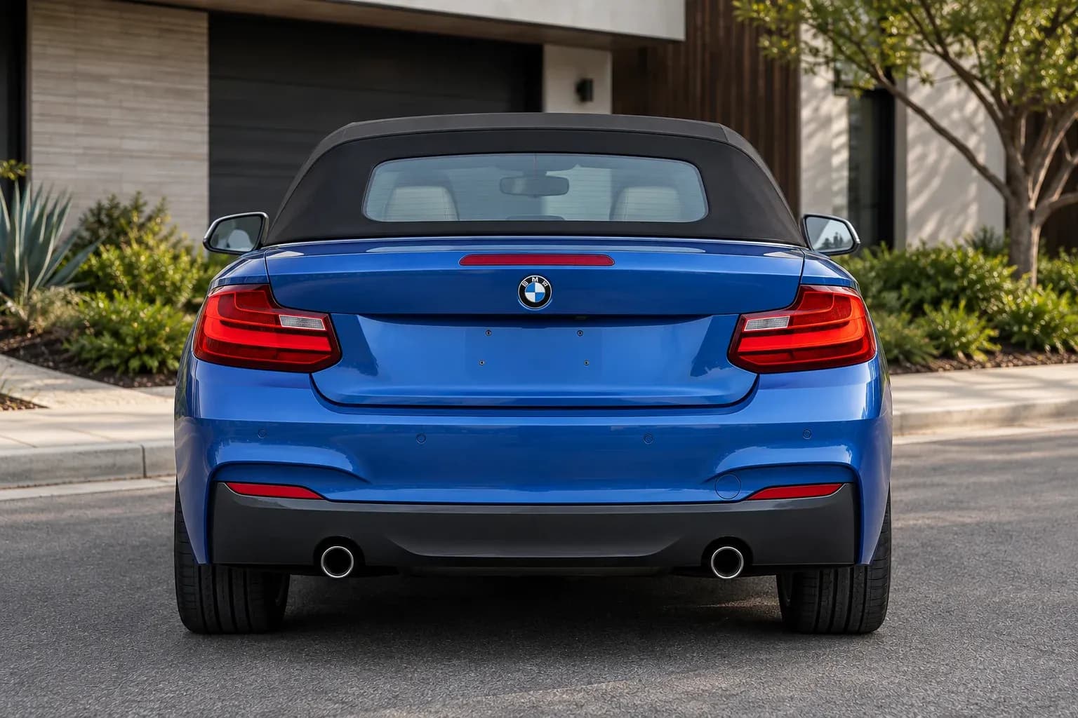 2015 BMW 2 Series with EW-P-MP-025 wheel, rear 0 view