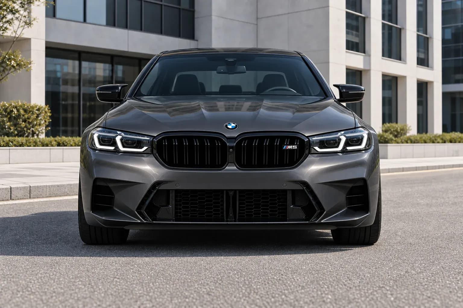 2021 BMW M5 with EW-P-MP-025 wheel, front 0 view