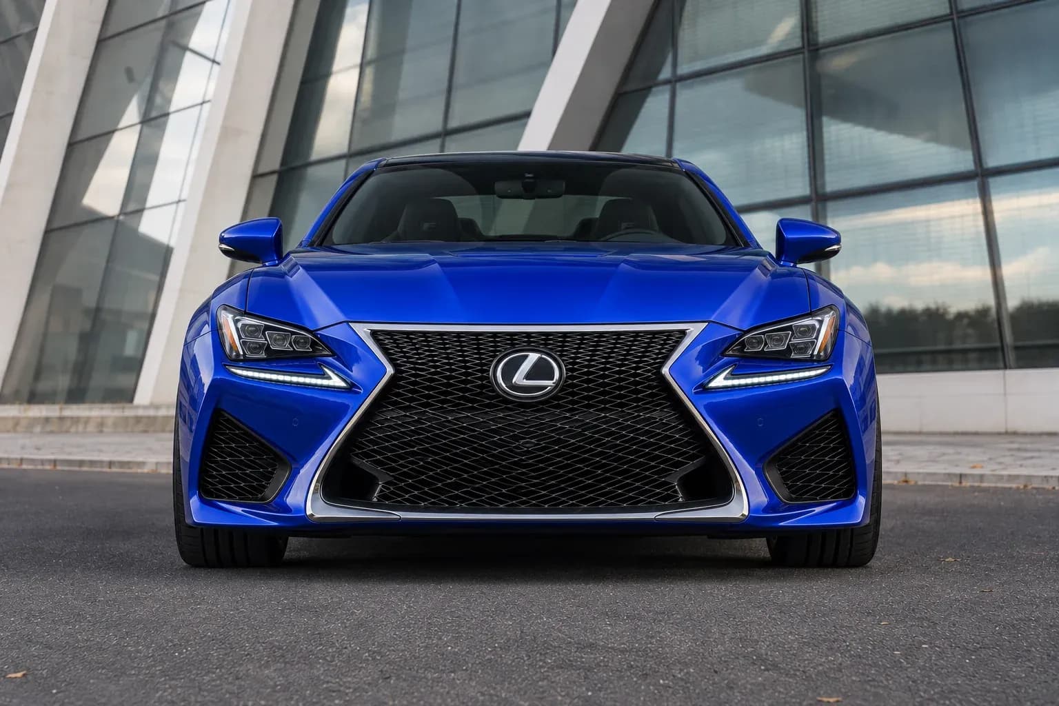 2016 Lexus RC F with EW-P-MP-026 wheel, front 0 view