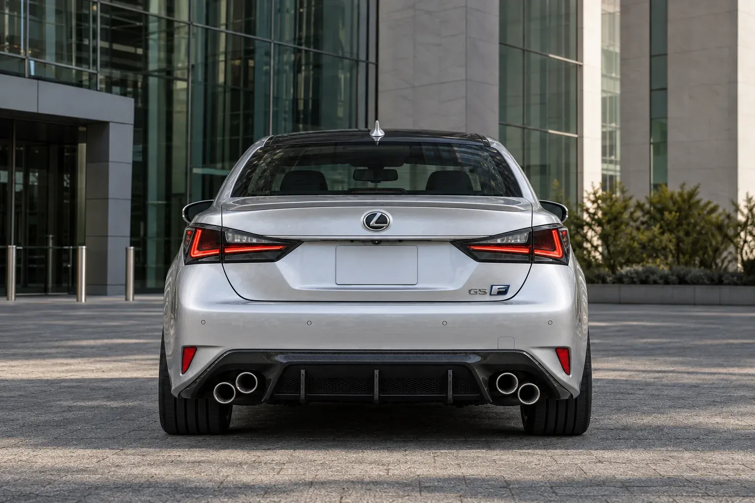 2020 Lexus GS F with EW-P-MP-029 wheel, rear 0 view