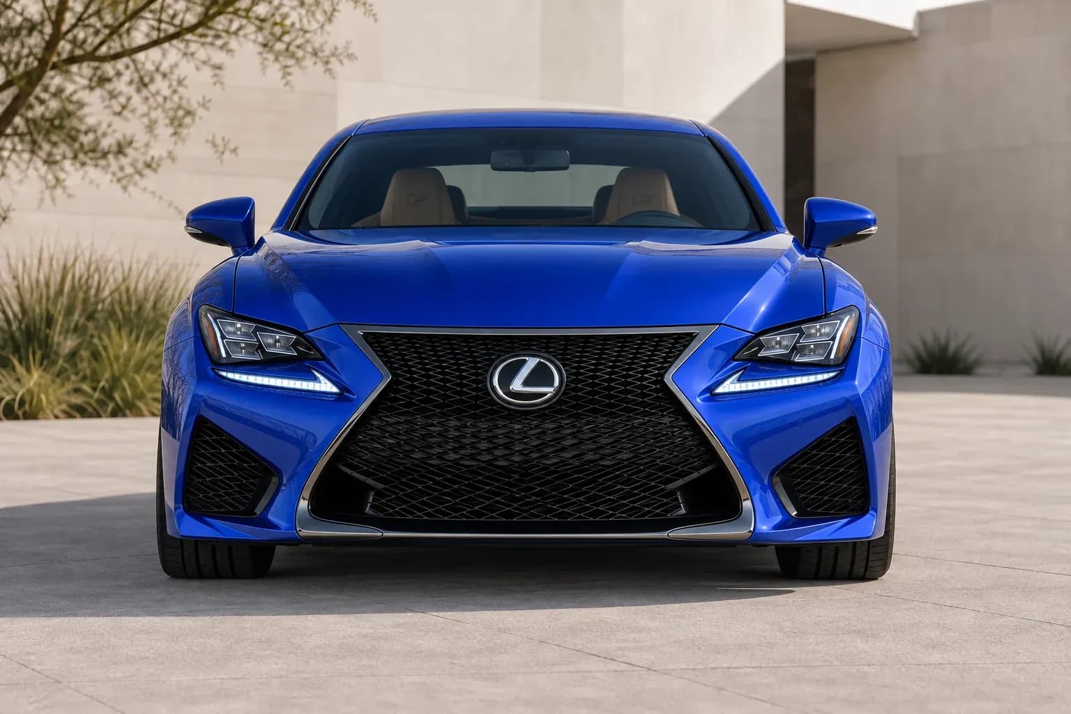 2016 Lexus RC F with EW-P-MP-030 wheel, front 0 view