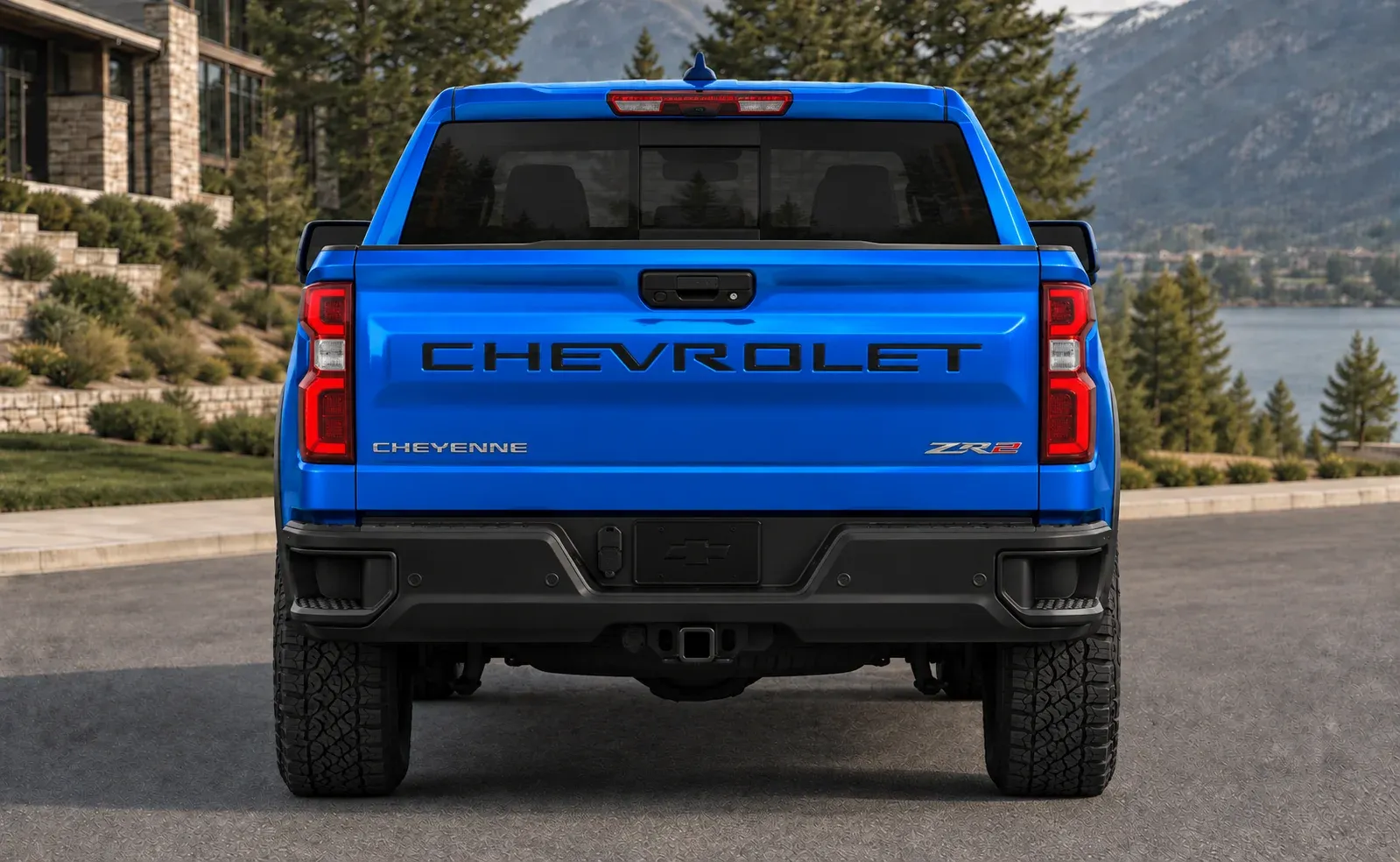 2024 Chevrolet Cheyenne with EW-P-MP-035 wheel, rear 0 view