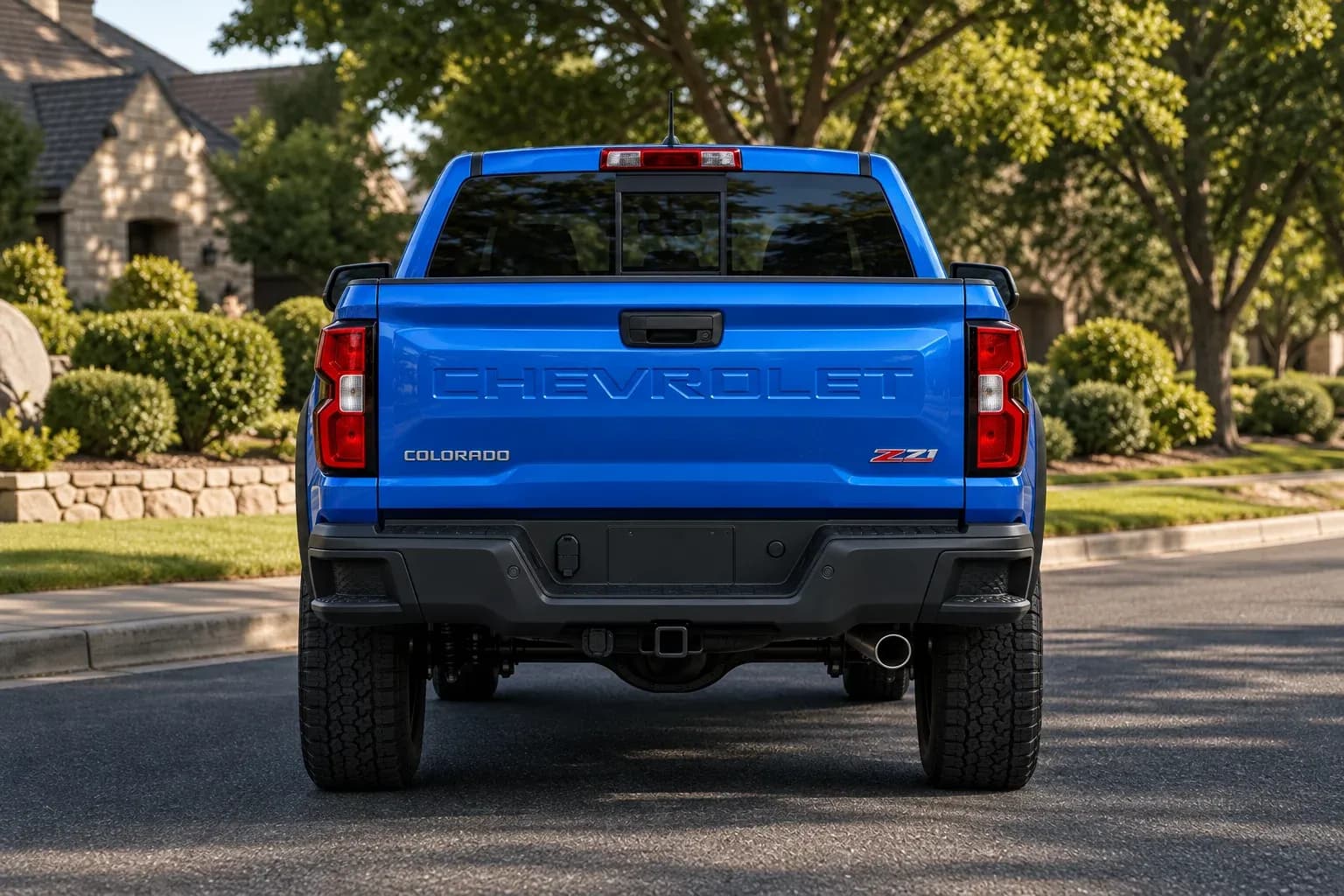 2025 Chevrolet Colorado with EW-P-MP-035 wheel, rear 0 view