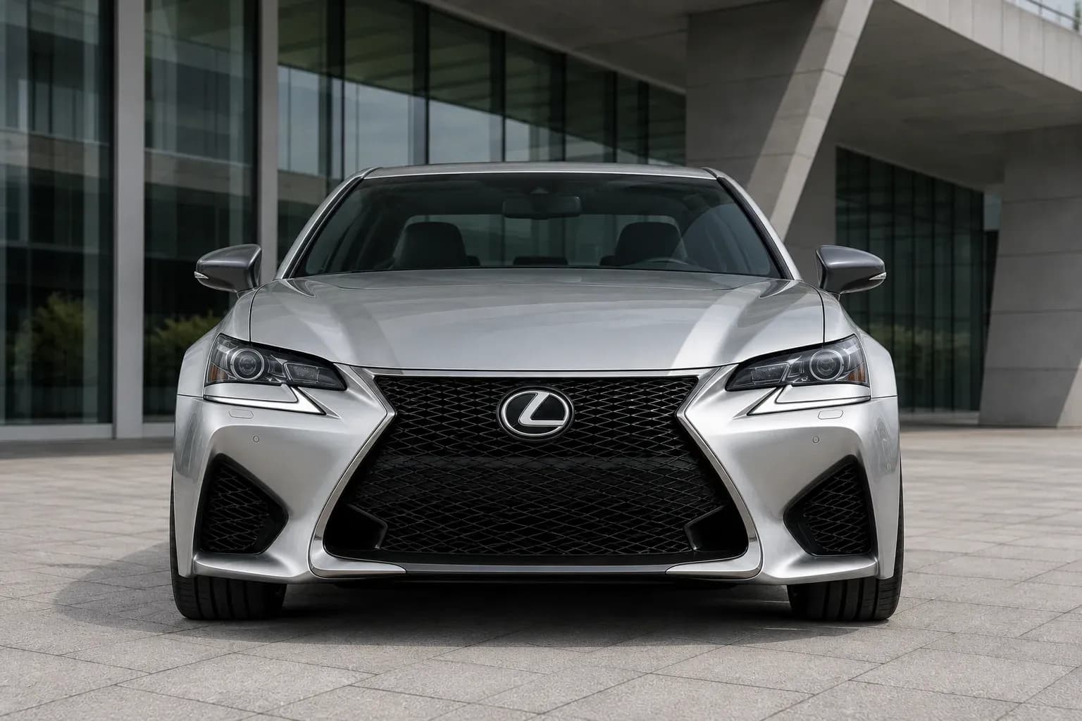 2020 Lexus GS F with EW-P-MP-038 wheel, front 0 view