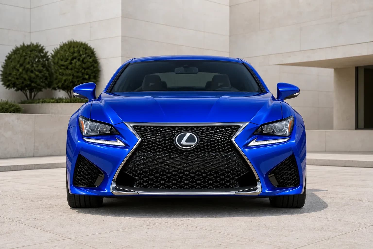 2016 Lexus RC F with EW-P-MP-043 wheel, front 0 view