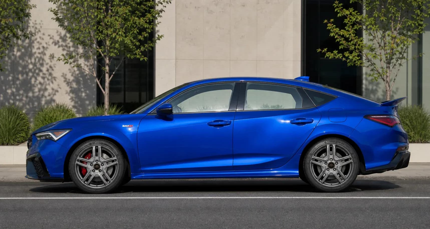 2024 Acura Integra Type-S with EW-S-CS-001 wheel, side profile view