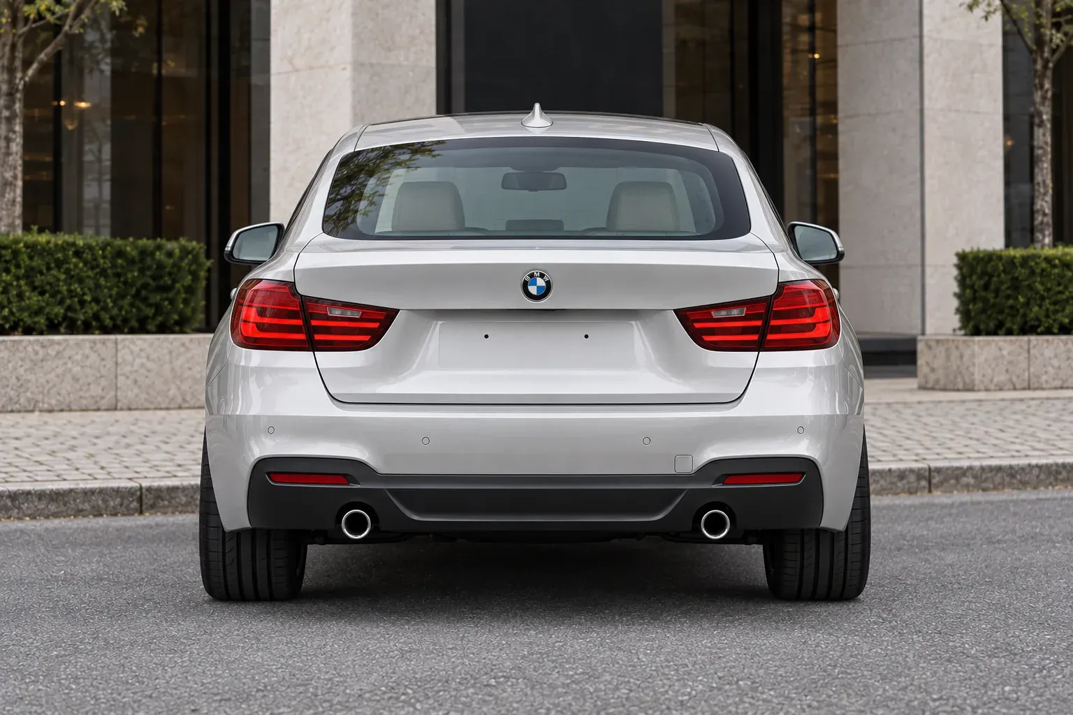 2013 BMW 3 Series Gran Turismo with EW-S-CS-001 wheel, rear 0 view