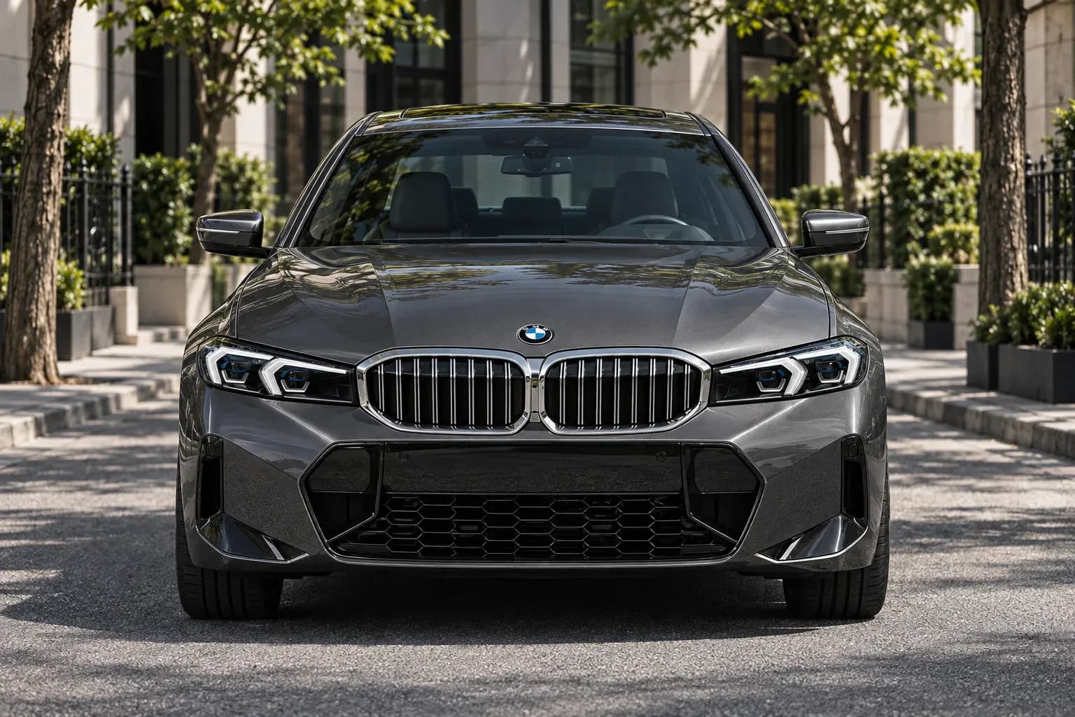 2023 BMW 3 Series with EW-S-CS-001 wheel, front 0 view