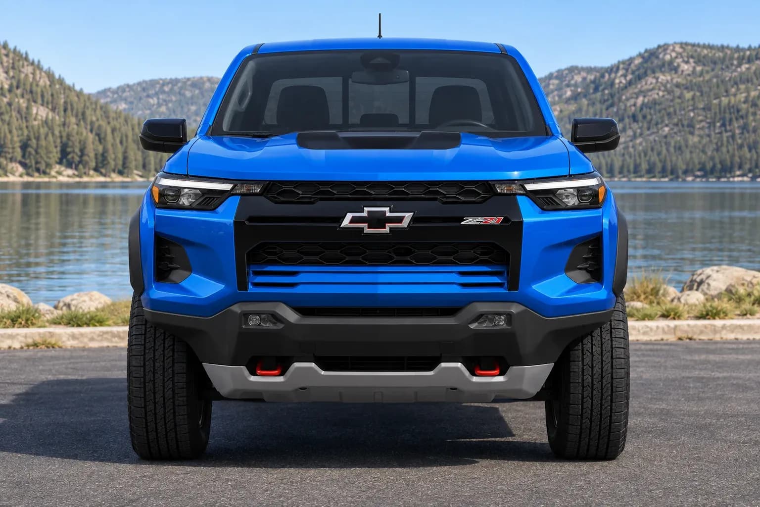 2025 Chevrolet Colorado with EW-S-CS-002 wheel, front 0 view