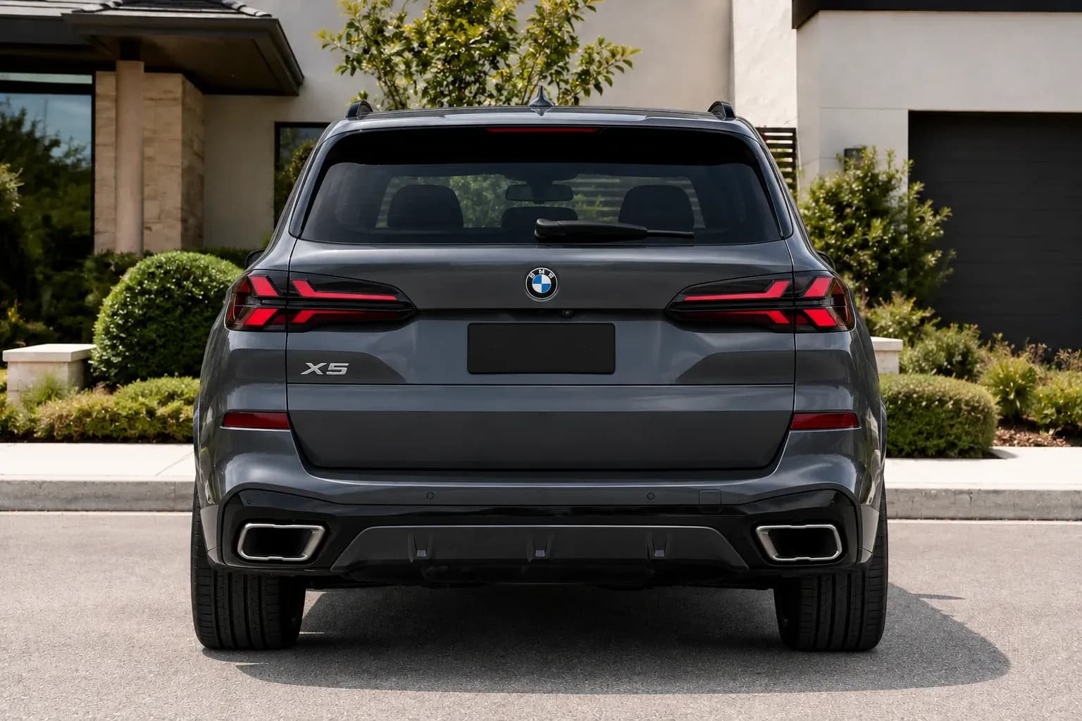 2024 BMW X5 with EW-S-FF-001 wheel, rear 0 view
