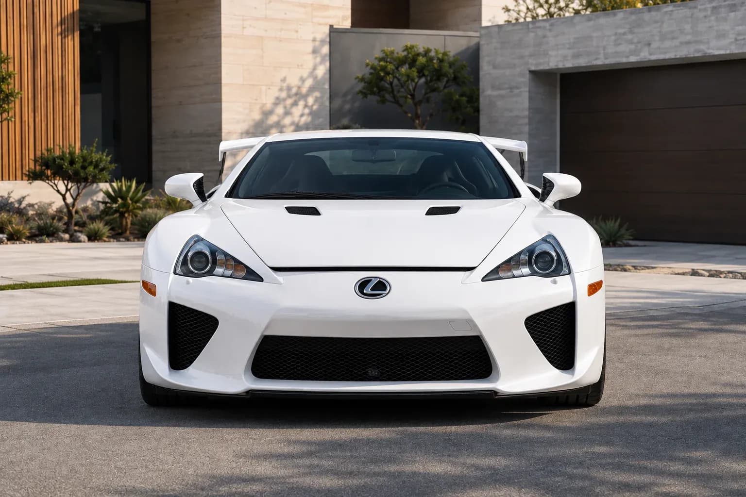 2012 Lexus LFA with EW-S-MF-001 wheel, front 0 view