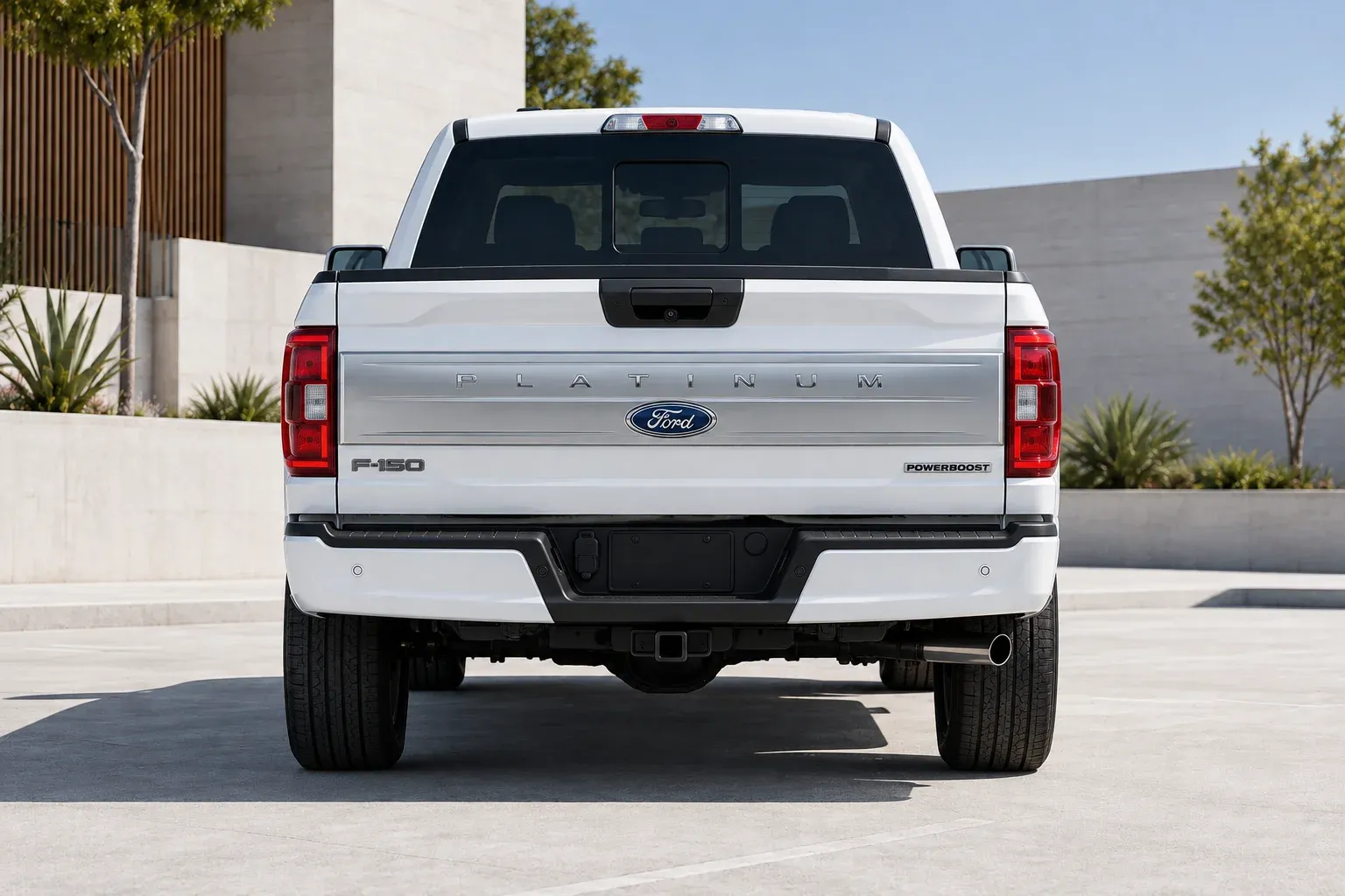 2021 Ford F-150 with EW-S-MF-002 wheel, rear 0 view