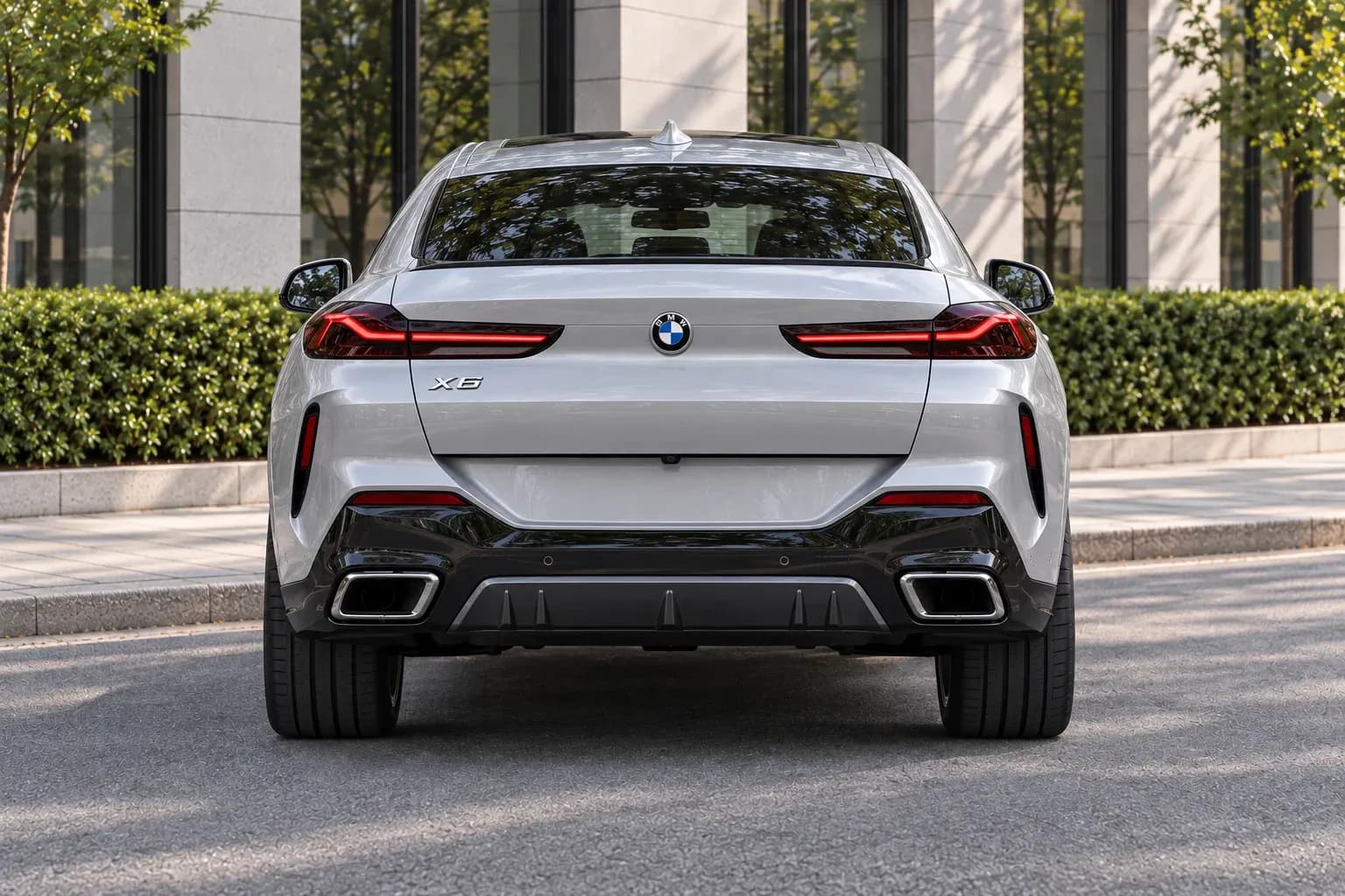 2024 BMW X6 with EW-S-MF-003 wheel, rear 0 view