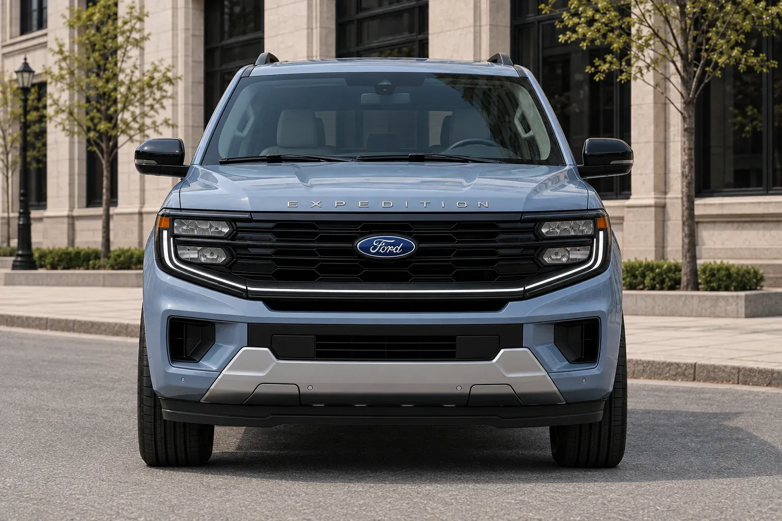 2022 Ford Expedition with EW-S-MP-001 wheel, front 0 view