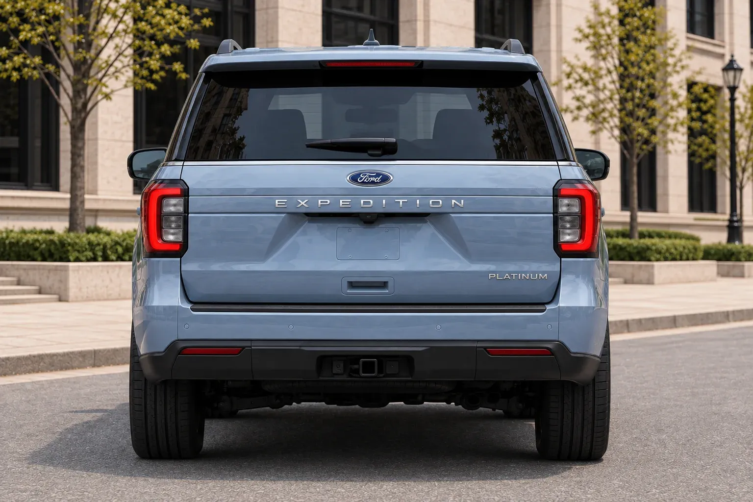 2022 Ford Expedition with EW-S-MP-001 wheel, rear 0 view