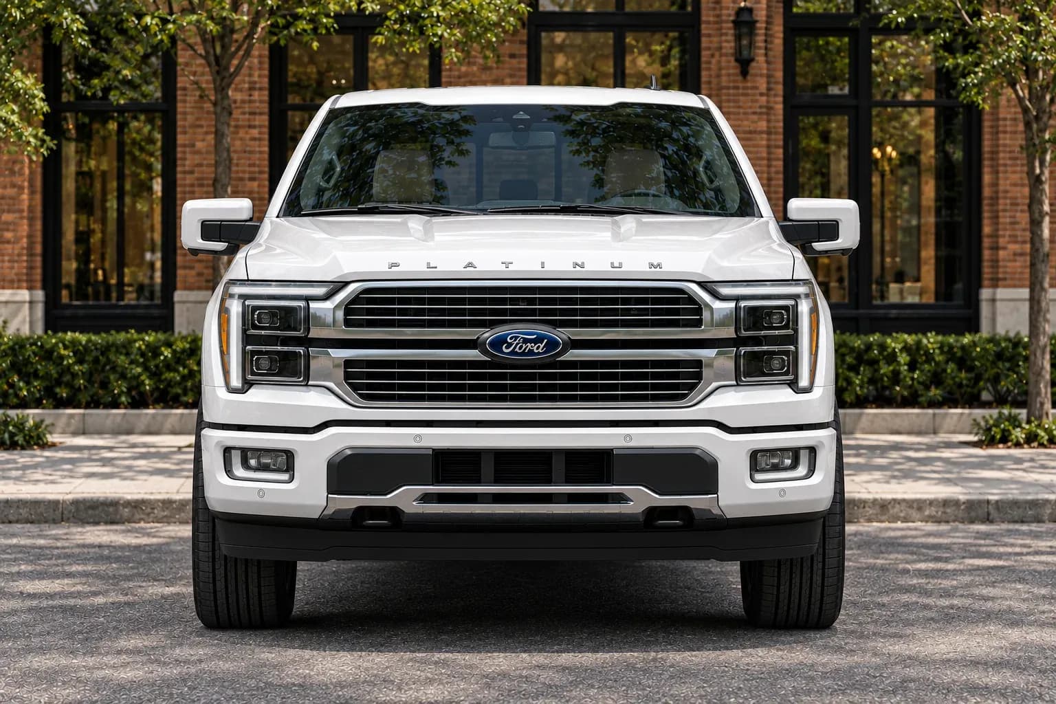 2021 Ford F-150 with EW-S-MP-001 wheel, front 0 view