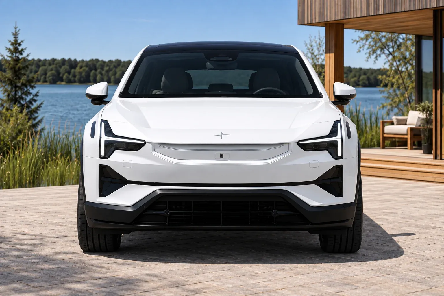 2024 Polestar Polestar 3 with EW-S-MP-003 wheel, front 0 view
