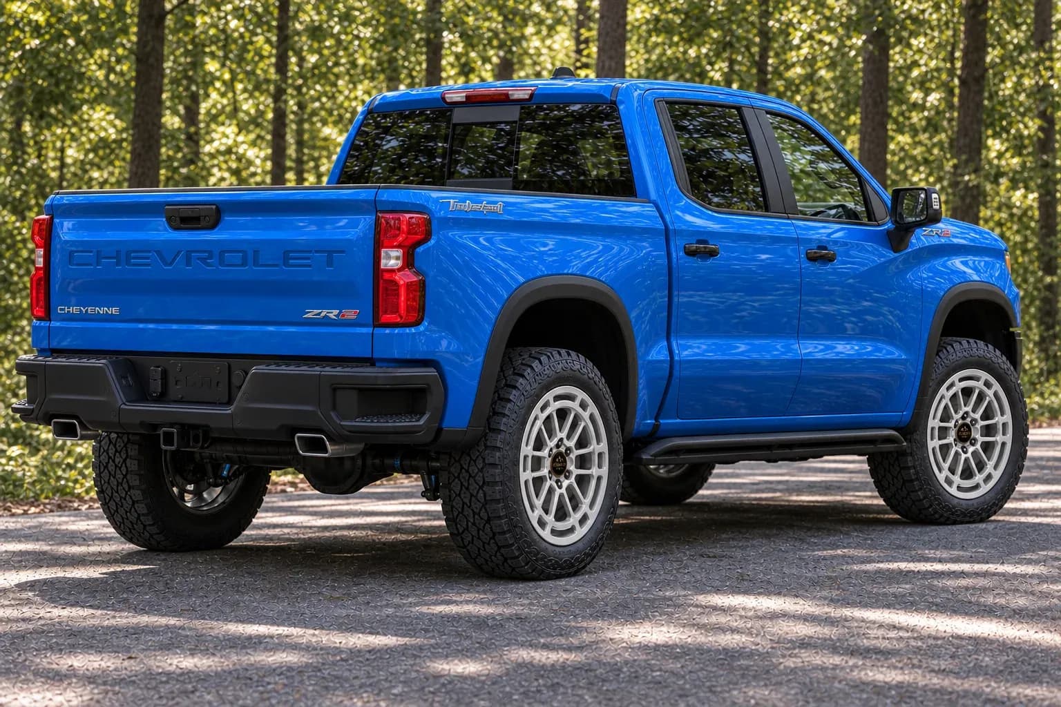 2024 Chevrolet Cheyenne with EW-S-MP-004 wheel, rear right 45 view