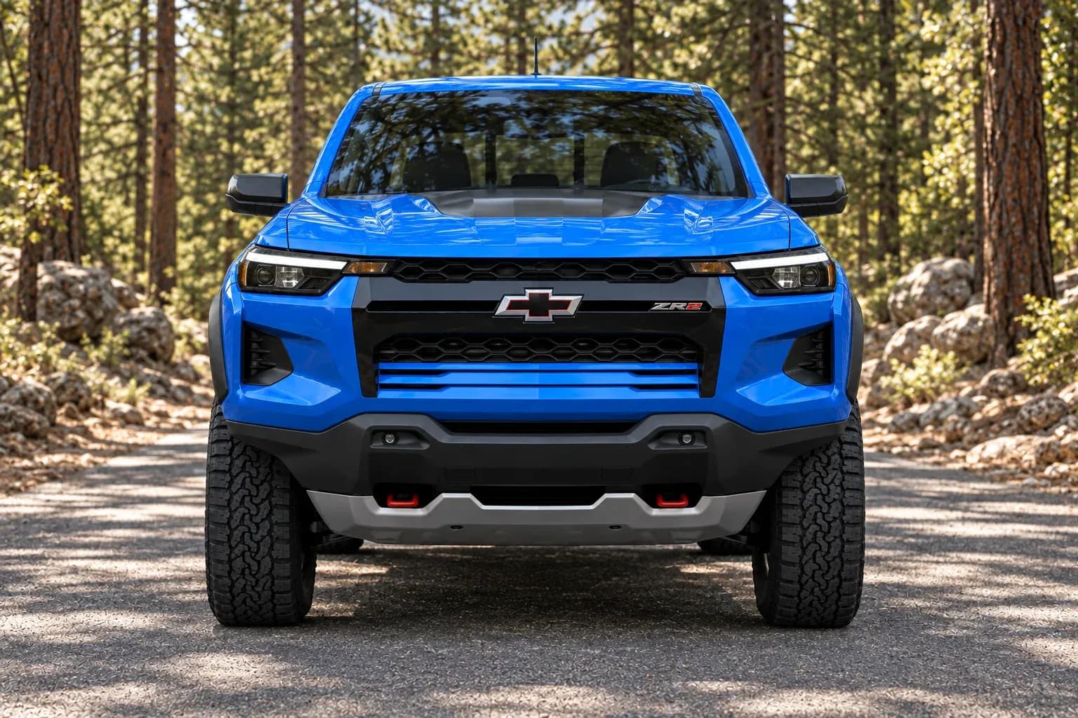 2025 Chevrolet Colorado with EW-S-MP-004 wheel, front 0 view