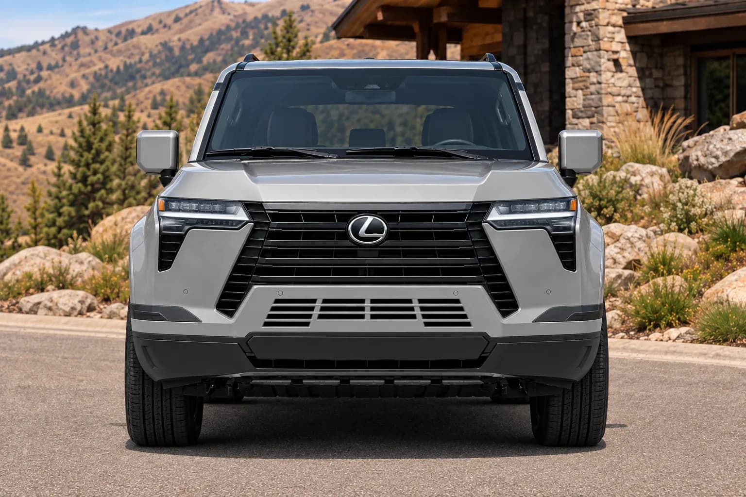 2024 Lexus GX with EW-S-MP-005 wheel, front 0 view