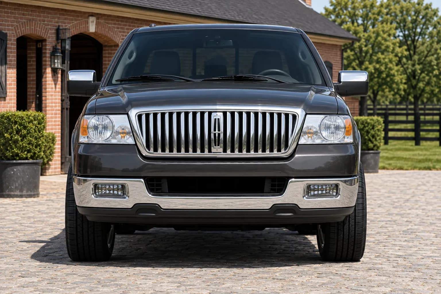 2008 Lincoln Mark LT with EW-S-MP-007 wheel, front 0 view