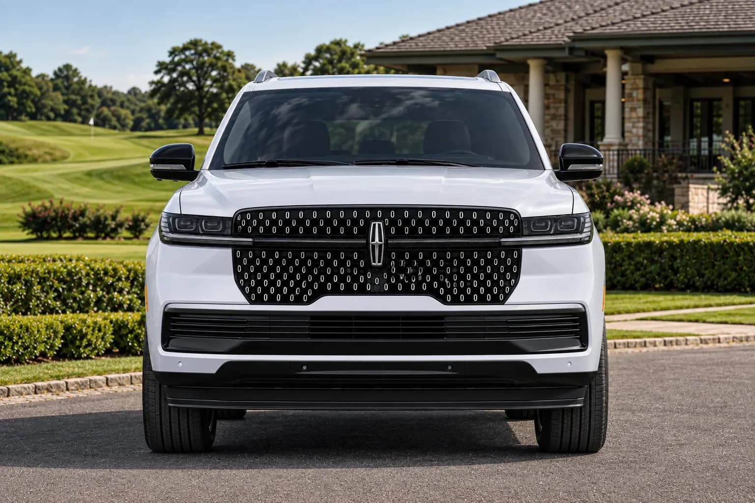 2025 Lincoln Navigator with EW-S-MP-007 wheel, front 0 view