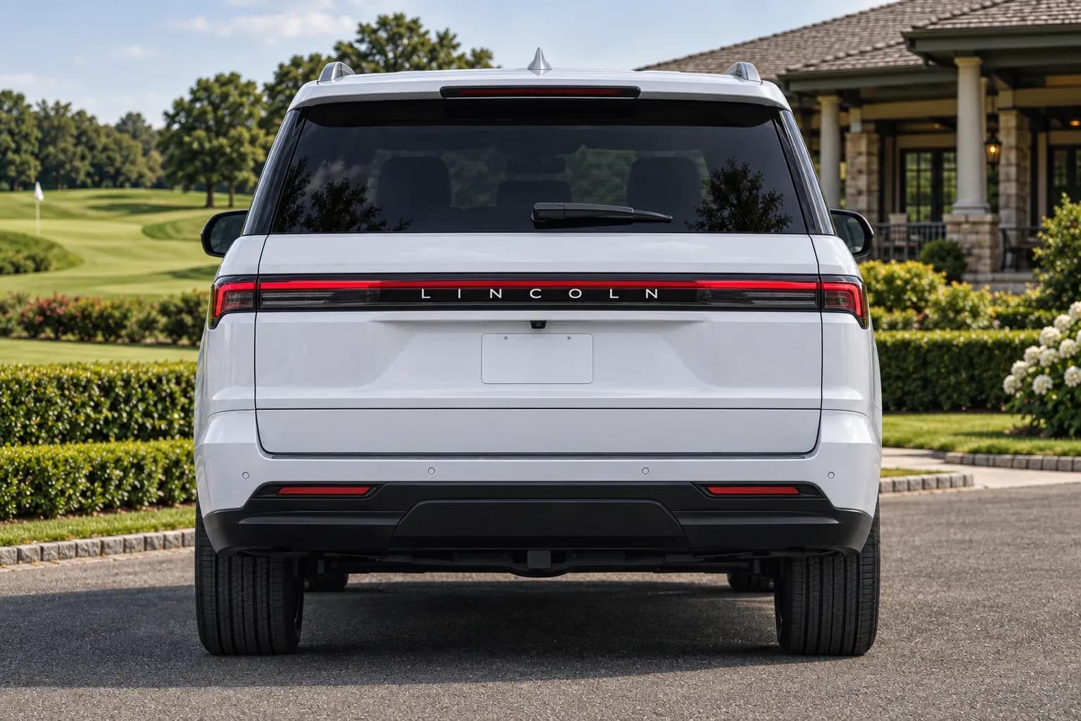 2025 Lincoln Navigator with EW-S-MP-007 wheel, rear 0 view